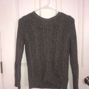 abercrombie kids grey sweater